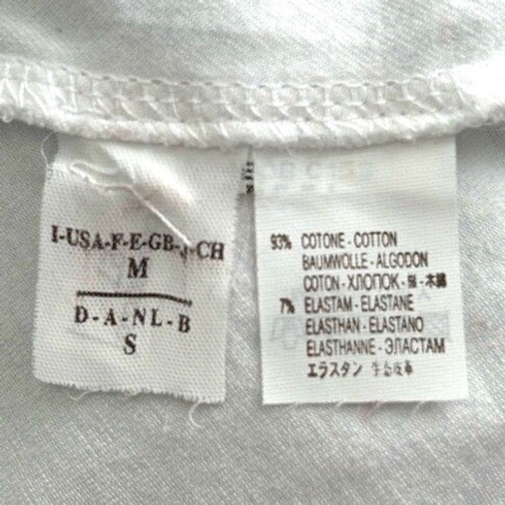 Brunello CUCINELLI white cotton flutter sleeve tunic t-shirt designer tank S / M - Picture 7 of 8